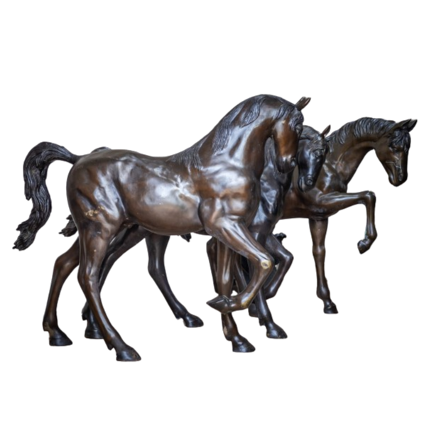 Bronze Horse Statue (4ft Tall)