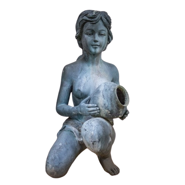 Bronze Lady Water Feature (2 ft 8)