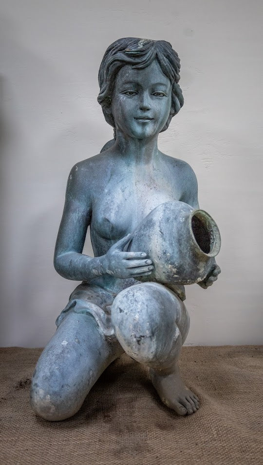 Bronze Lady Water Feature (2 ft 8)