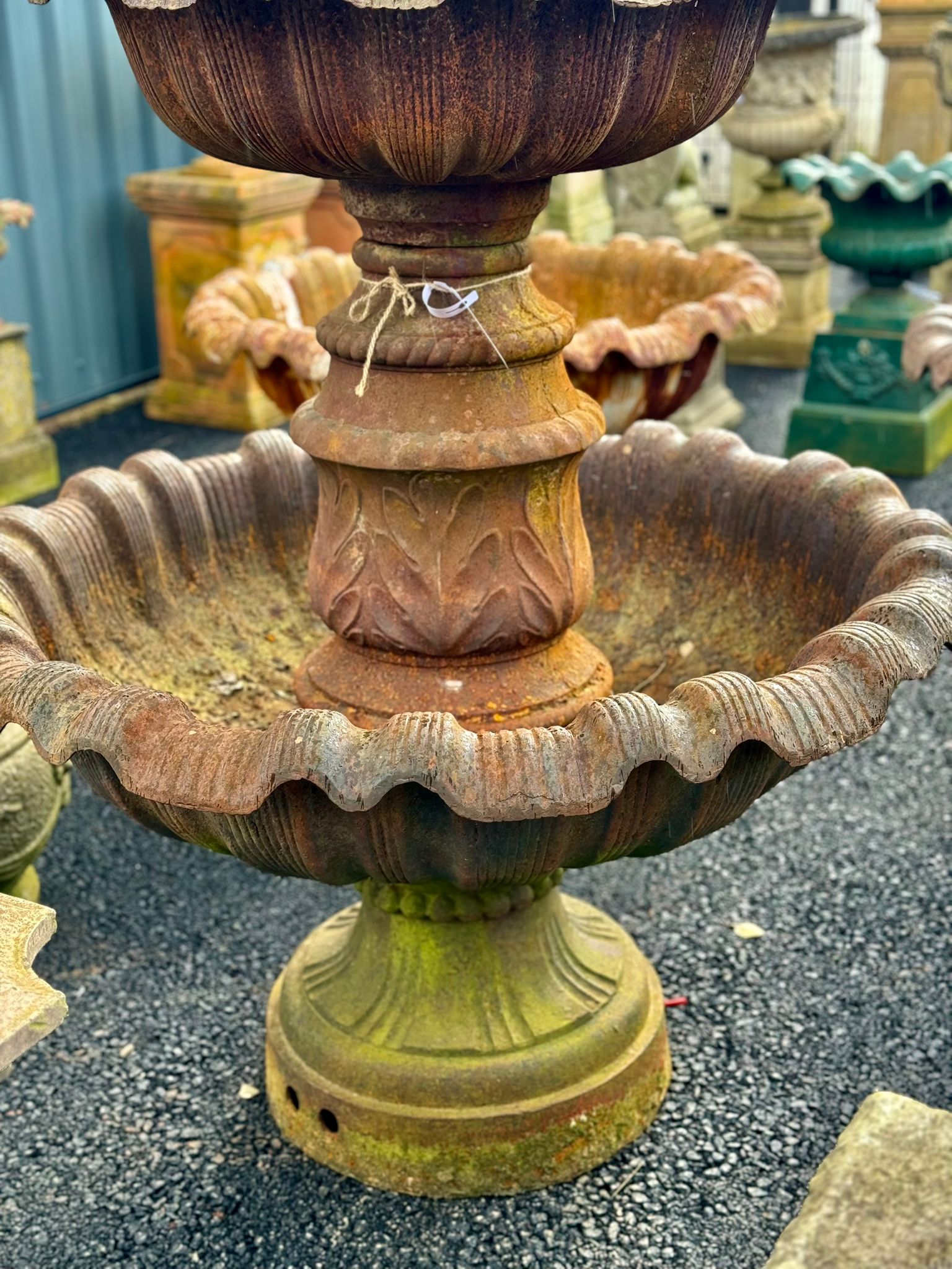 Victorian Large 3-Tiered Water Fountain - 7 ft Tall, 4 ft Wide