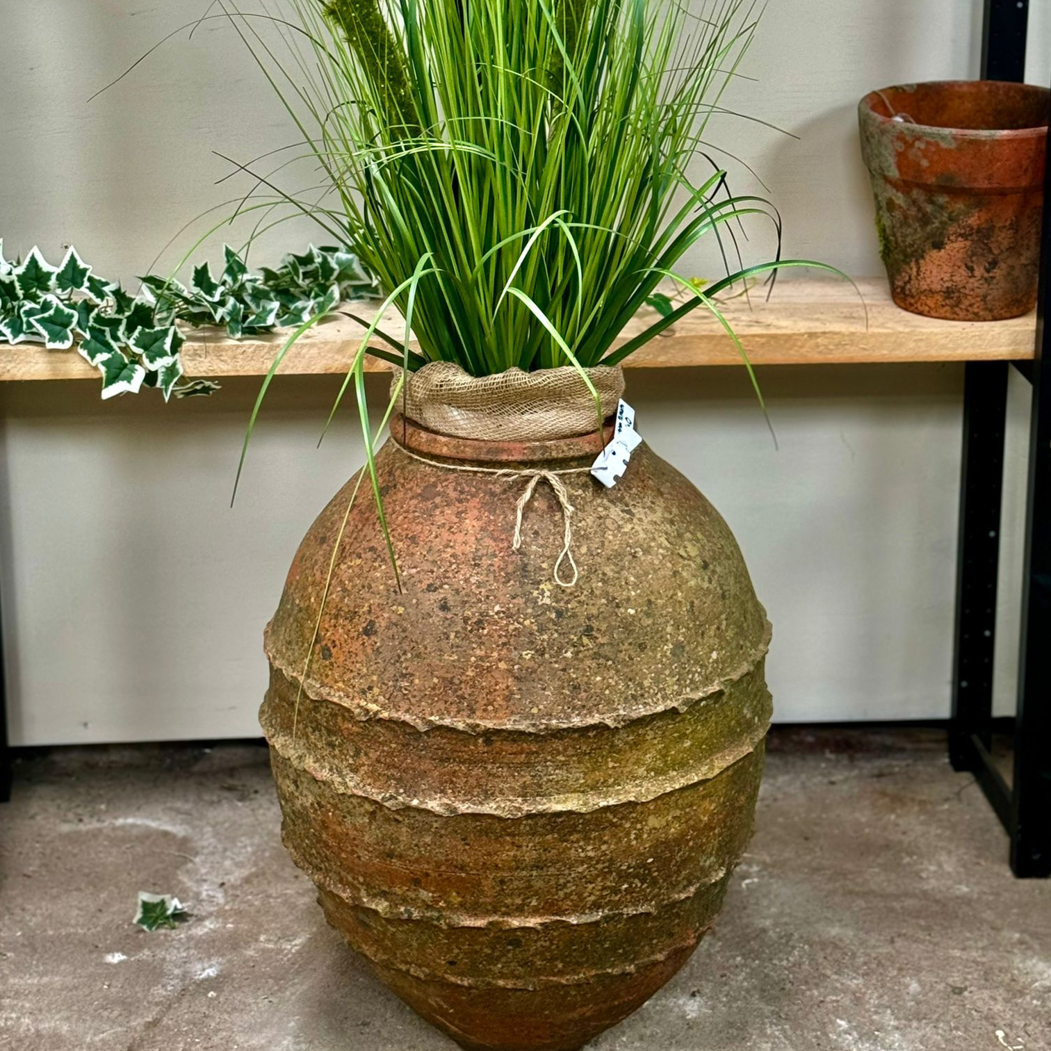 Large Olive Urn