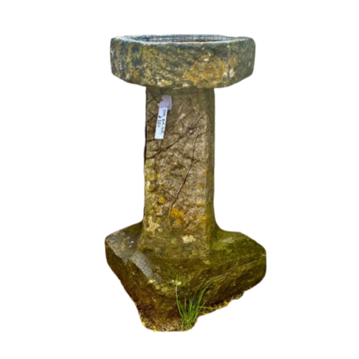 Stone Bird Bath - 3 ft Tall