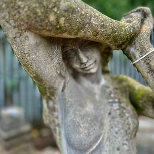 Stone Statue of The Shy Maiden