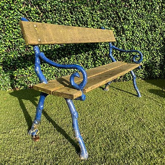 Cast Iron Twig and Branch Bench