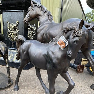 Bronze Horse Statue (4ft Tall)