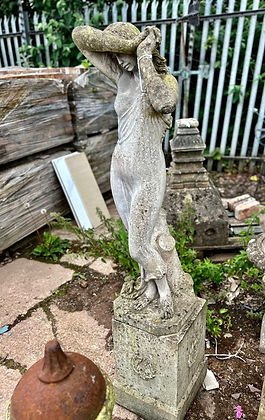 Stone Statue of The Shy Maiden