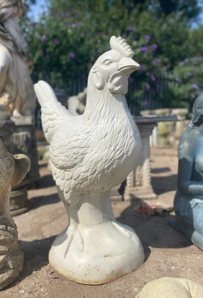 Large Victorian Cast Iron Cockerel