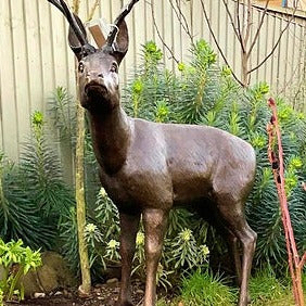 Cast Bronze Roe Deer