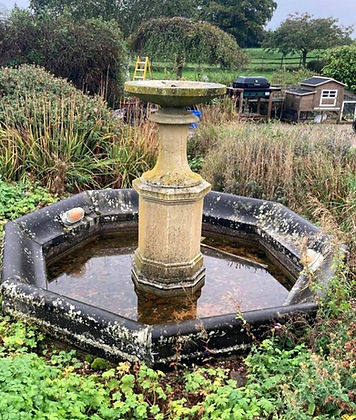 Vintage Marble Fountain