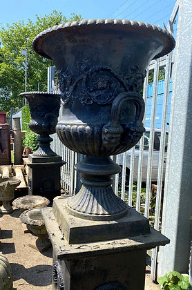 Large Antique Campagna Urns - Pair