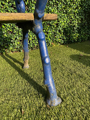 Cast Iron Twig and Branch Bench